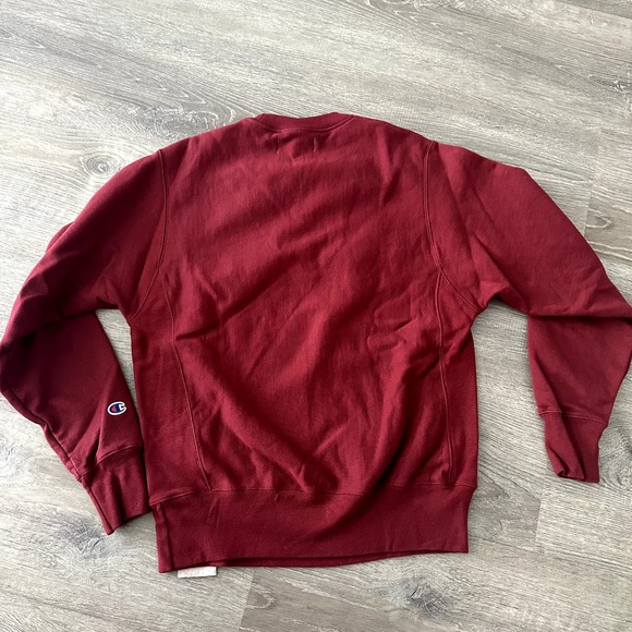 Champion Red Crewneck Sweater - Picture 8 of 8